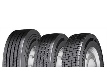 Anvelope de directie CONTINENTAL CONTI HYBRID LS3 205 / 75 R17.5